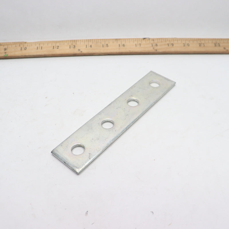 B-Line 4-Hole Splice Plate Steel Zinc Plated 7-1/4" Length B341