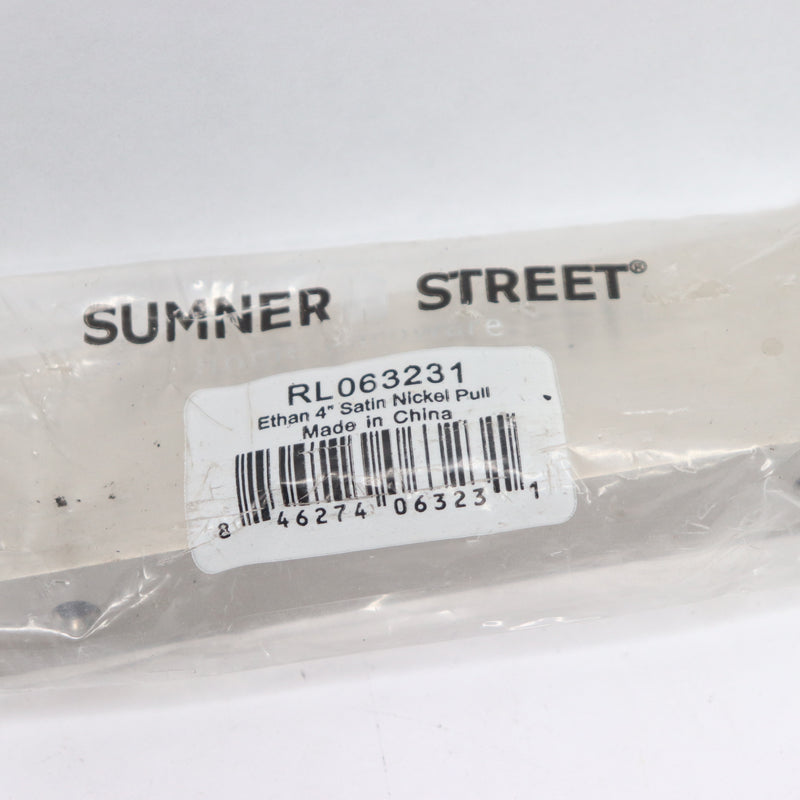 Sumner Street Center-to-Center Drawer Pull Satin Nickel 4" RL063231