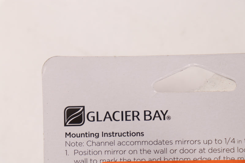 (4-Pk) Glacier Bay Spring Loaded Mirror Mounting Clips - Missing Wall Anchor