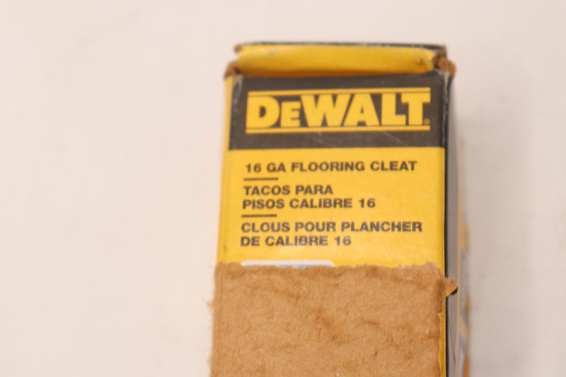 (1000-Pk) Dewalt Flooring Cleats 16-Gauge 1-1/2" DWFLN-150