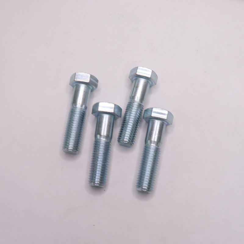 (4-Pk) Infasco Hex Cap Screw Bolt Partial Thread Zinc Plated 3/4-10 x 3" 73613