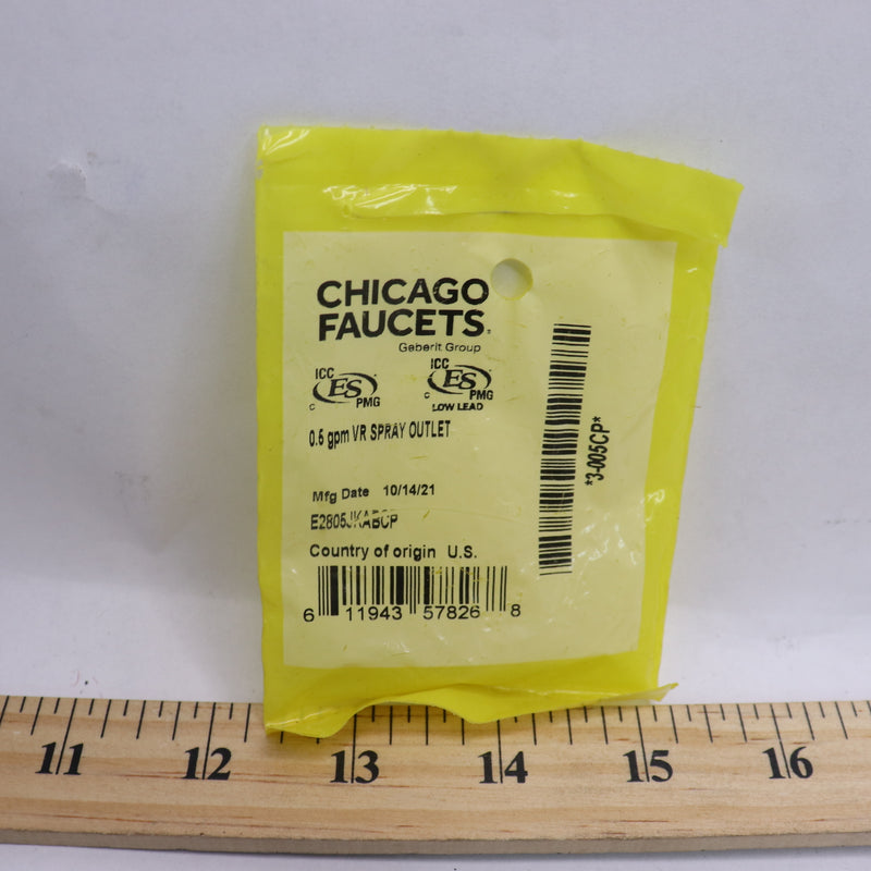 Chicago Faucets 0.5 GPM Pressure Compensating Econo-Flo Non-Aerating Spray Kit