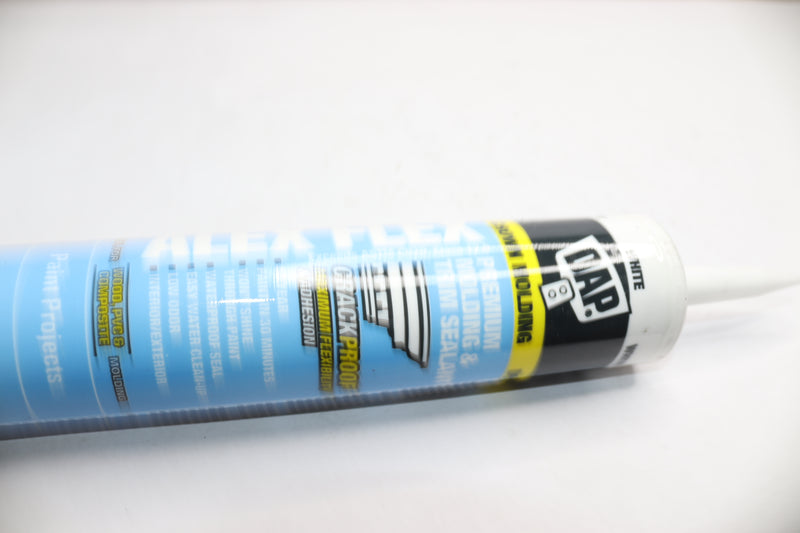 DAP ALEX FLEX 10.1 oz. White Premium Molding and Trim Sealant