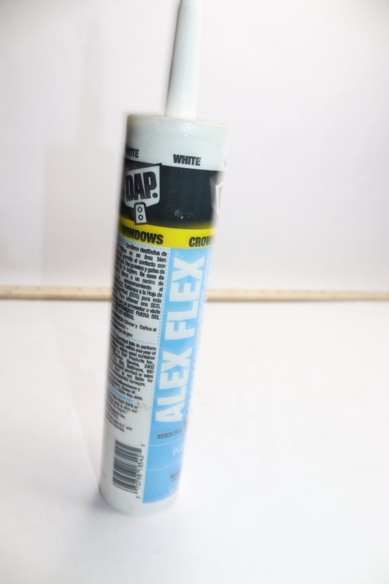 DAP ALEX FLEX 10.1 oz. White Premium Molding and Trim Sealant