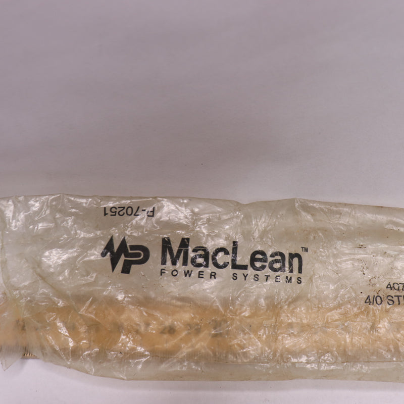 Maclean Automatic Jaw Line Splice Copper 4/0 AWG Sol 3/0 Str 407