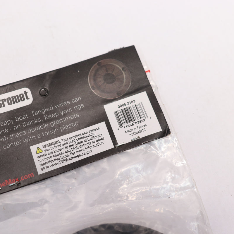 Extreme Max Adjustable Rigging Grommet Plastic Black 3" 3005.2183