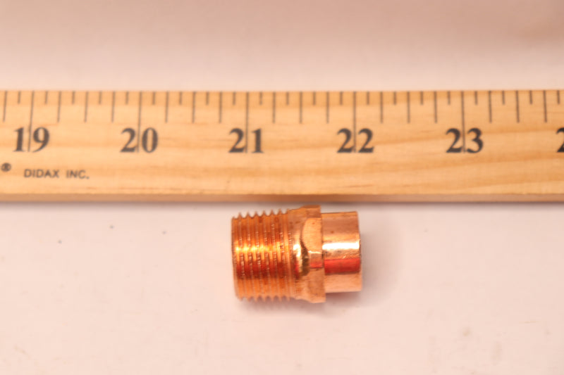 (14-Pk) Everbilt Pressure Cup X MPT Adapter Fitting Copper 1/2" 1002 835 573