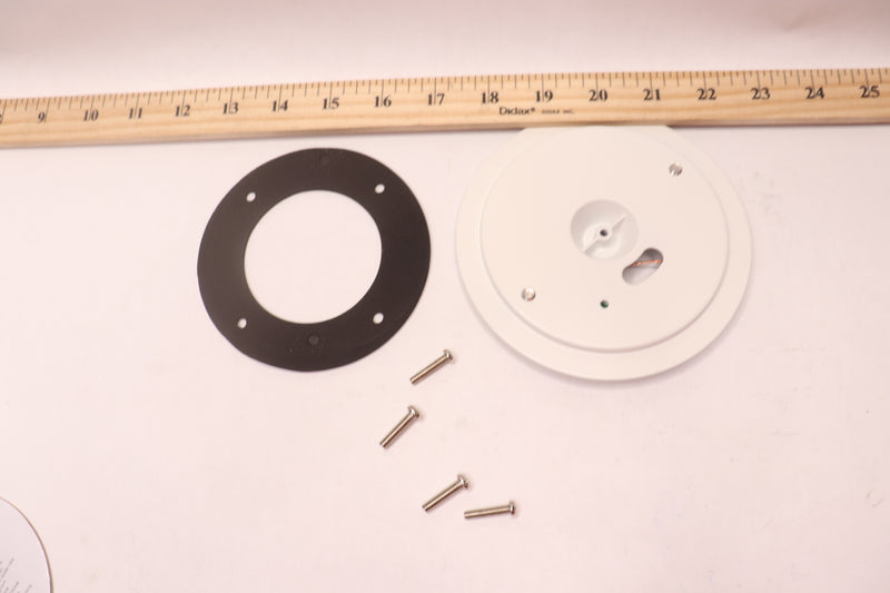 Halo White Mounting Adapter Plate Kit White 5.2" TGS-KIT-MTGWH