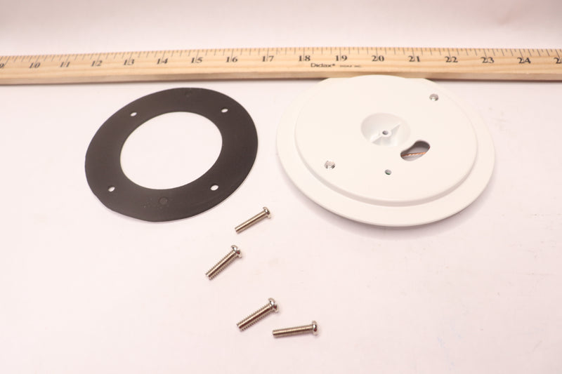 Halo White Mounting Adapter Plate Kit White 5.2" TGS-KIT-MTGWH