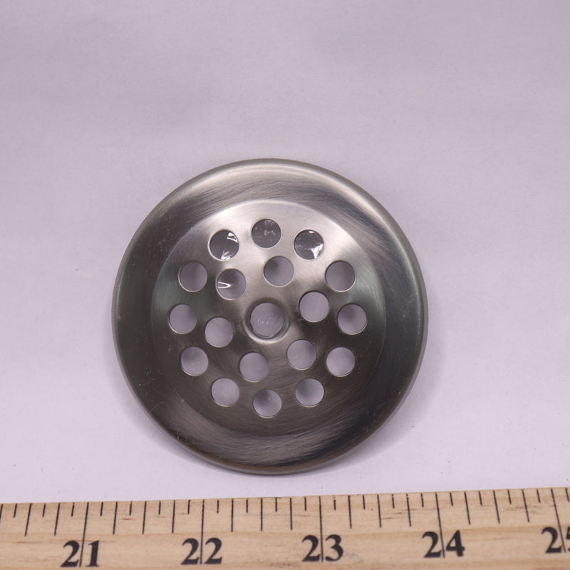 Danco Tub Shower Drain Strainer Brushed Nickle 2-11/16" 89269