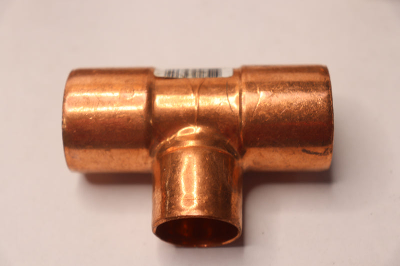 Copper Tee Fitting 1" x 1" x 3/4" 94