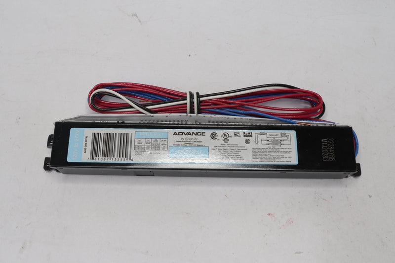 Advance Centium T12 Electronic Fluorescent Ballast 120/277V ICN-2P60-N