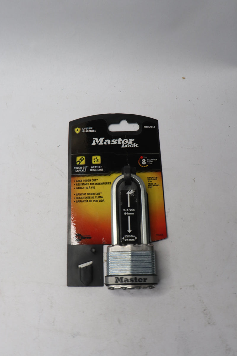 Master Lock Magnum Laminated Padlock 1-3/4" x 2-1/2" M1XKADLJ