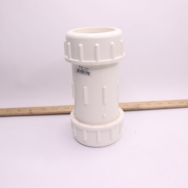 Apollo 2 in. x 2 in. PVC Compression Coupling