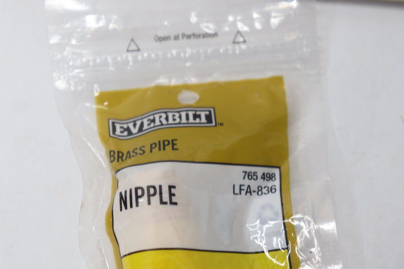 Everbilt Nipple Fitting Brass 1/2" x 1-1/2" MIP 765-798