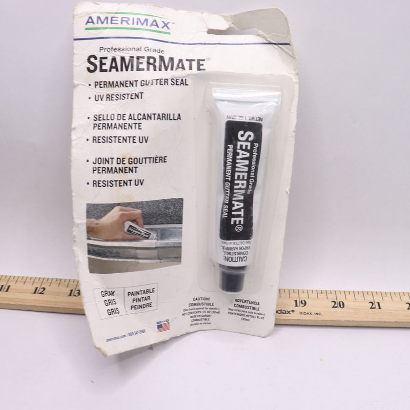 Amerimax Seamermate Gutter Sealant Gray 1-oz. 85-127