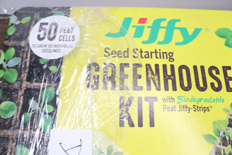 (50-Peat Cells) Jiffy Seed Starter Greenhouse TS50HST