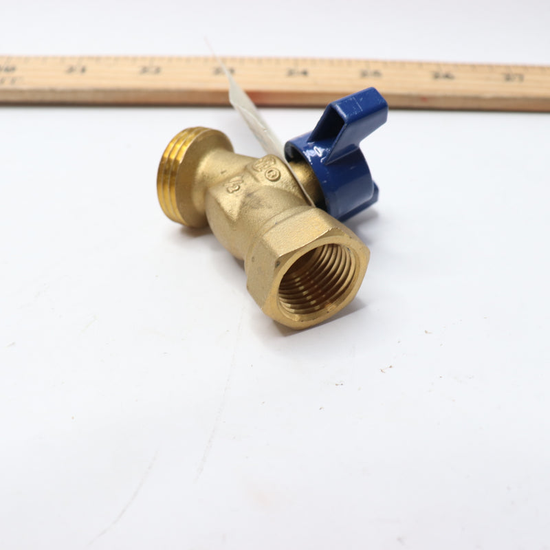 Everbilt Quarter-Turn Female Hose Bibb Brass 1/2" 102-453EB