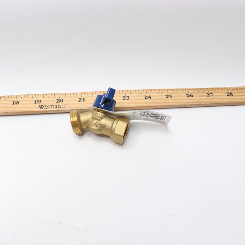 Everbilt Quarter-Turn Female Hose Bibb Brass 1/2" 102-453EB