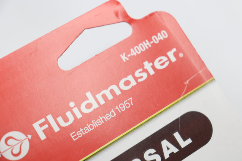 Fluidmaster Universal Fill Valve and 3" Toilet Flapper Repair Kit Plastic