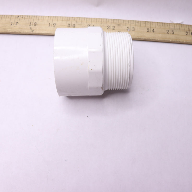 Dura Adapter PVC Sch 40 2" Slip x MNPT D2466