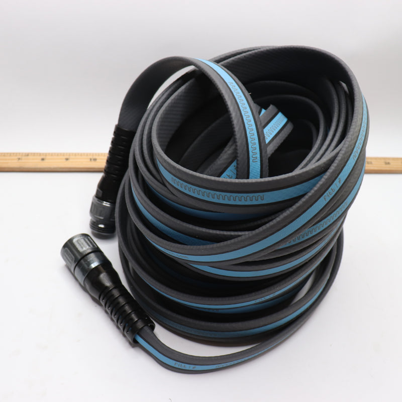 Fitt Force Pro Garden Water Hose Blue/Black 5/8" X 50'