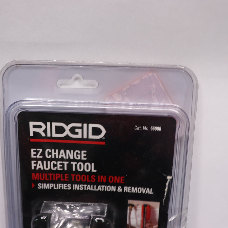 Ridgid Ratchet Wrench in Box EZ Change Faucet Tool 12" x 3/8" Drive 56988