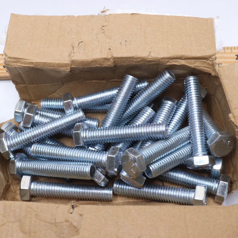 (25-Pk) Everbilt Hex Bolts Zinc Plated Steel 1/2"-13 x 2-1/2" 267 848