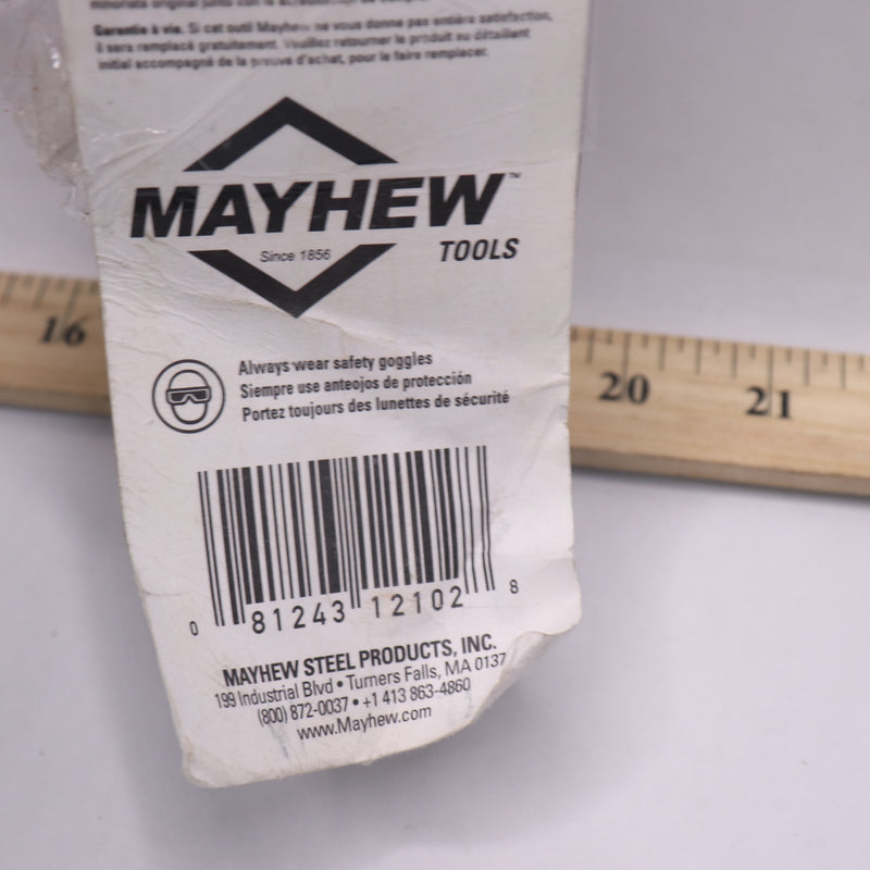 Mayhew Carded Cold Chisel Tool Alloy Steel 5/8" x 12" 12102