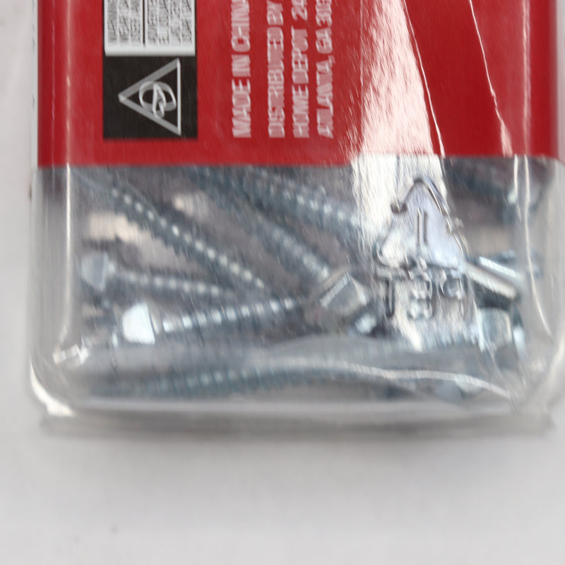 (9-Pk) Everbilt Hex Head Sheet Metal Screws