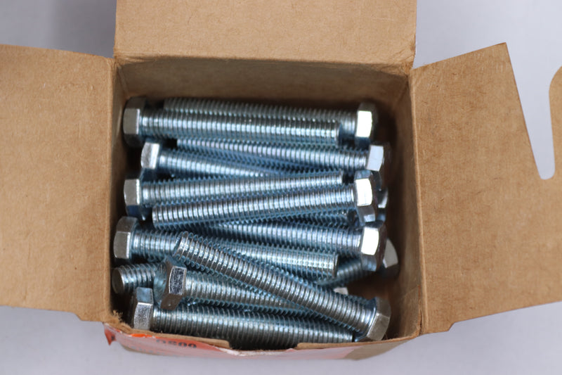 (25-Pk) Everbilt Hex Bolt Zinc 3/8"-16 x 2-1/2" 504807