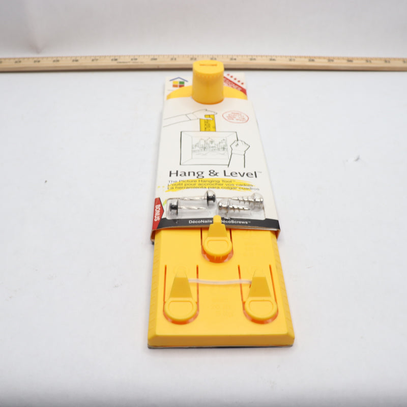 Under The Roof Picture Hanging Tool Yellow 100119