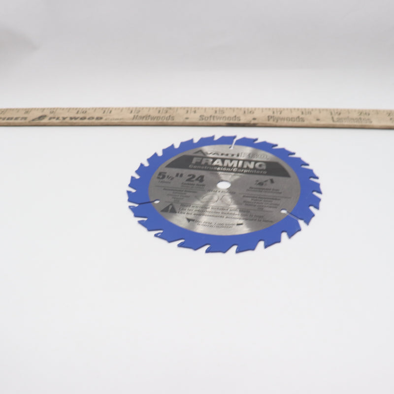 Avanti Pro Framing Circular Saw Blade 5-1/2" x 24 Tooth P0524X