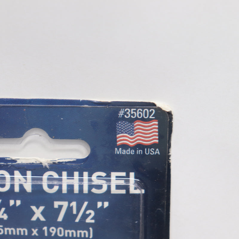 Mayhew Mason Chisel Black 1-3/4" x 7-1/2"  35602