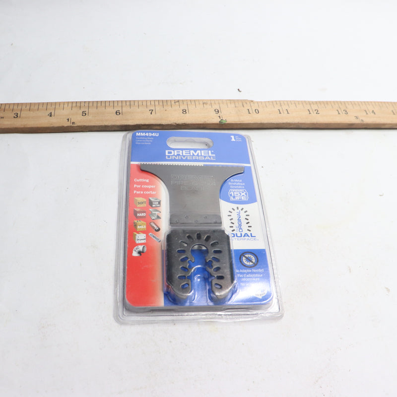 Dremel Universal Pipe Cutting Blade Bi-Metal 4.5" x 2.88" MM494U