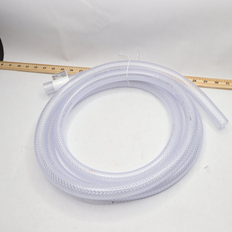 Everbilt Braided Vinyl Tube PVC 1" OD x 3/4" ID x 10' HKP002-PVC004