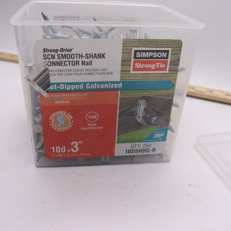 Simpson Strong-Tie Hot Dipped Galvanized Common Nails 5lb 10D x 3"