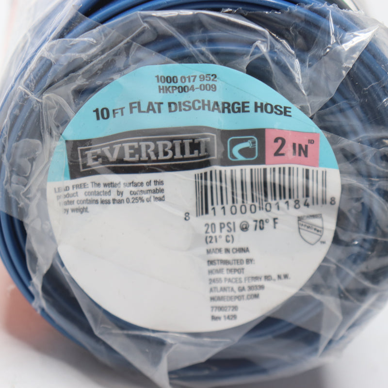 Everbilt Discharge Hose Polyethylene 2"ID x 10' 1000 017 952