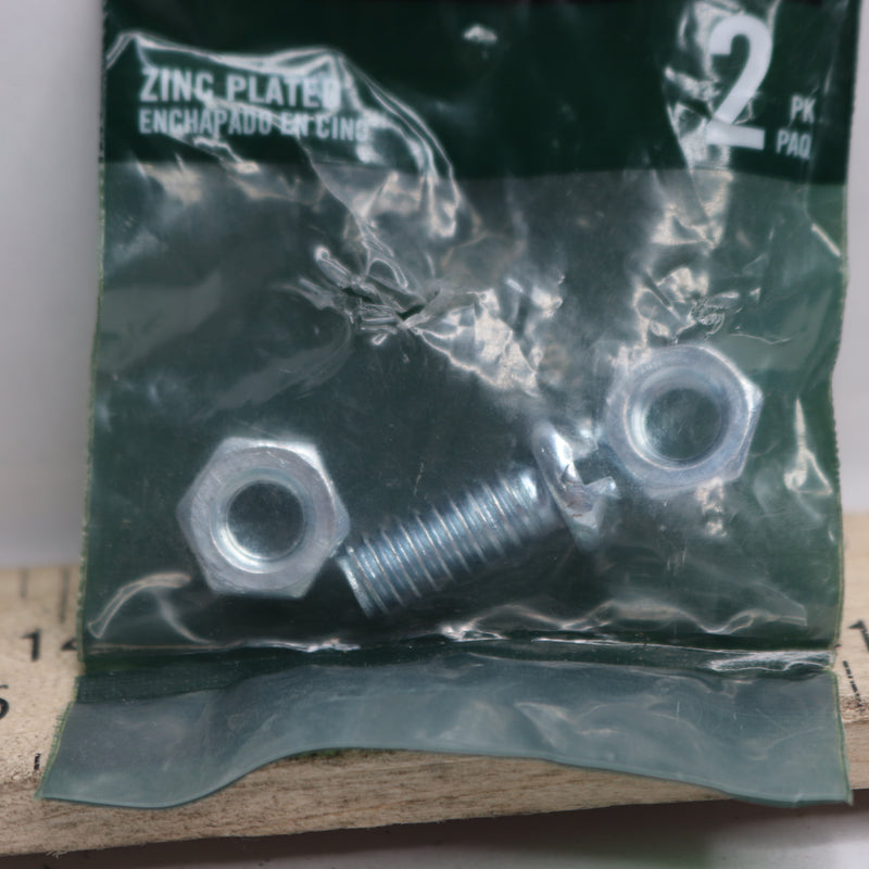 (3-Pk) Everbilt Round Head Combo Drive Machine Screw Zinc-Plated 1/4"-20 x 5/8"