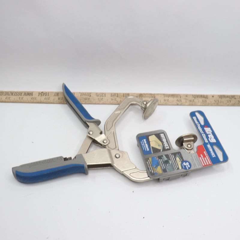 Kreg Face Clamp with Automaxx for Wood Project Blue/Gray 3" KHC3