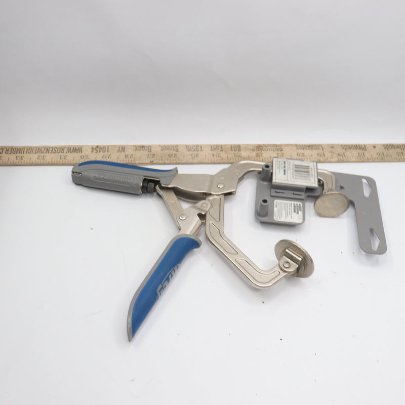 Kreg Face Clamp with Automaxx for Wood Project Blue/Gray 3" KHC3