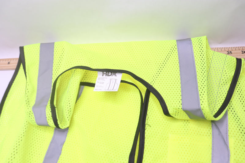 HDX General Use Safety Vest Mesh Hi Visibility P1160922