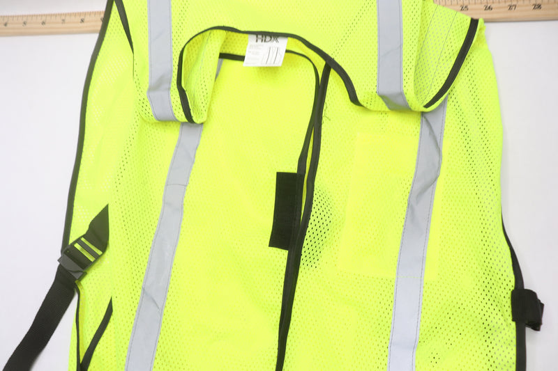 HDX General Use Safety Vest Mesh Hi Visibility P1160922