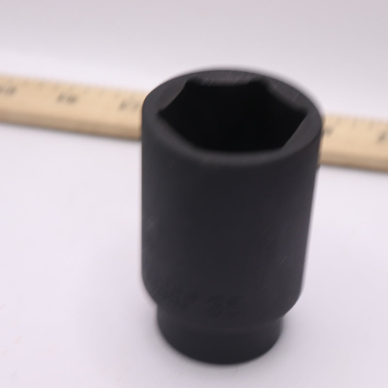 Tekton 6-Point Deep Impact Socket 1/2" Drive x 35mm SID23135