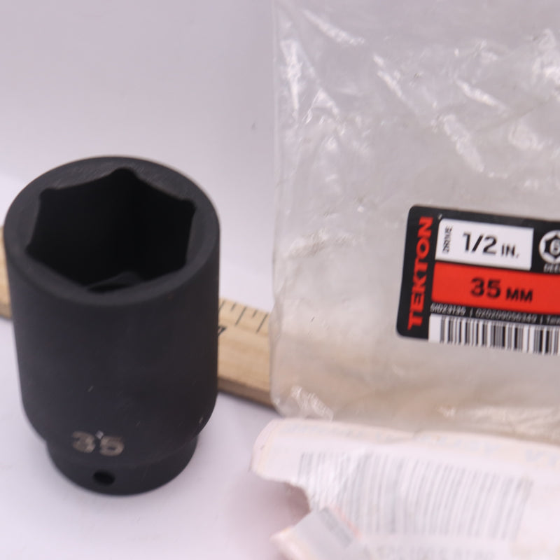 Tekton 6-Point Deep Impact Socket 1/2" Drive x 35mm SID23135