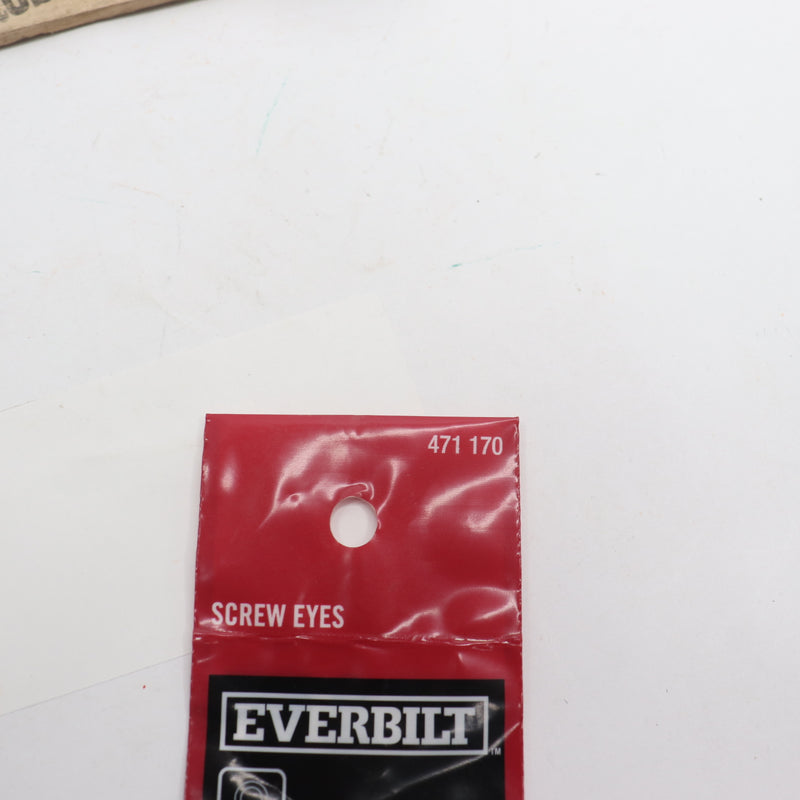 (4-Pk) Everbilt Screw Eye Stainless-Steel