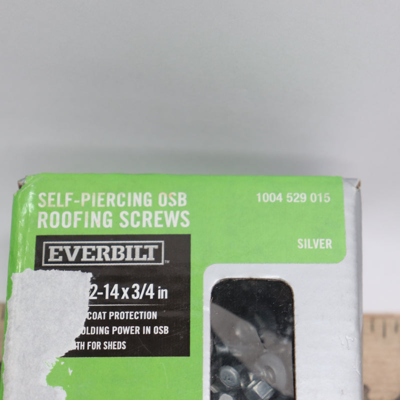 Everbilt Self Drilling Roofing Screw Zinc Steel 1Lb