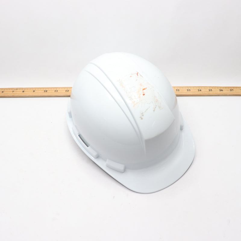 Dynamic Hard Hat with Pinlock Suspension Class E White Type 1 4-Point 235031 C