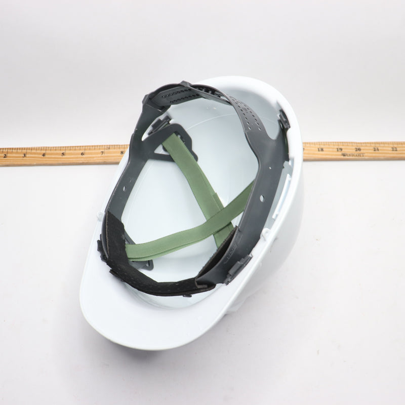 Dynamic Hard Hat with Pinlock Suspension Class E White Type 1 4-Point 235031 C