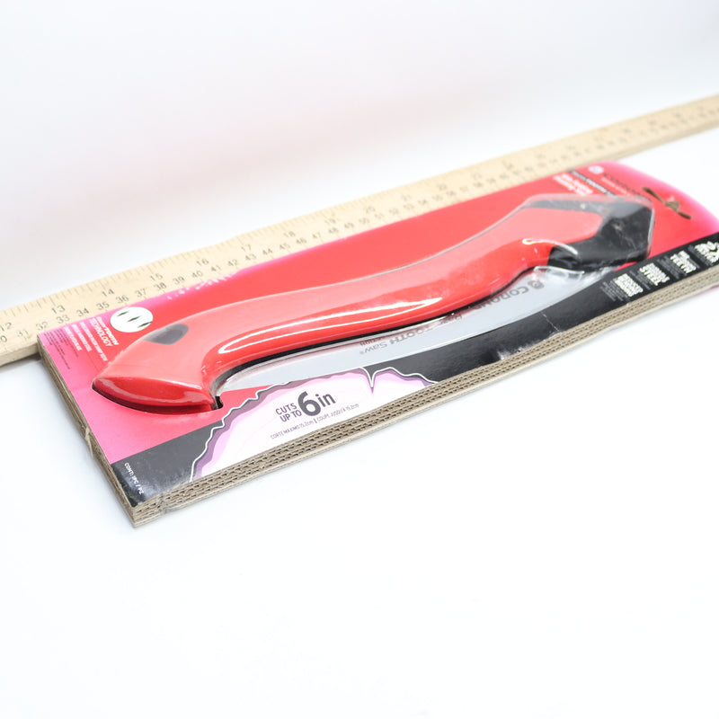 Corona RazorTooth Folding Pruning Curved Blade Hand Saw Red 10" RS16150